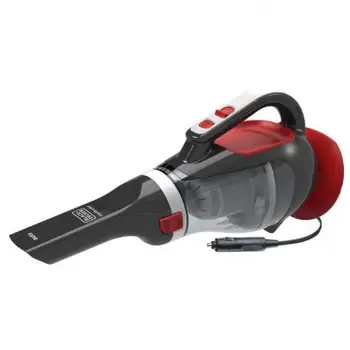 VACUUM CLEANER FOR CAR BLACK + DECKER ADV-1200-12V-SUCTION 275MM-DEPOSIT 610ML-FLOW AIR 1.053L/MIN-DOUBLE SYSTEM FILT
VACUUM CLEANER FOR CAR BLACK + DECKER ADV-1200-12V-SUCTION 275MM-DEPOSIT 610ML-FLOW AIR 1.053L/MIN-DOUBLE SYSTEM FILT