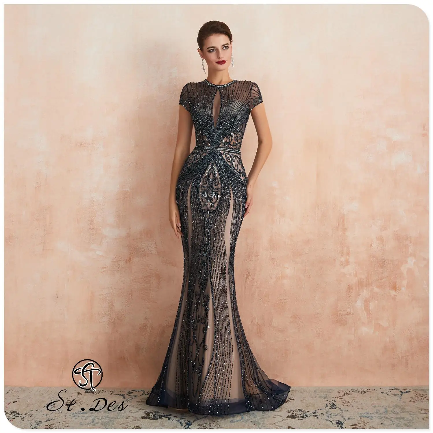 NEW Arrival 2020 St.Des Mermaid O-Neck Russian Champagne Grey Sequins Designer Floor Length Evening Dress Party Dress Party Gown
NEW Arrival 2020 St.Des Mermaid O-Neck Russian Champagne Grey Sequins Designer Floor Length Evening Dress Party Dress Party Gown