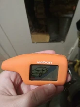 Versión para Rusia M5 de silicona para coche scher-khan magicar 5 /magicar 6 lcd, mando a distancia