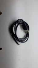 Cable USB de 50CM y 100CM conector para línea de LED, 2 pines, Conector de Cable de conexión de alimentación para cinta de LED DC5V de Color único