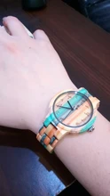 BOBO BIRD-Reloj de madera para hombre y mujer, pulsera de cuarzo Fngeen, original, en caja de regalo