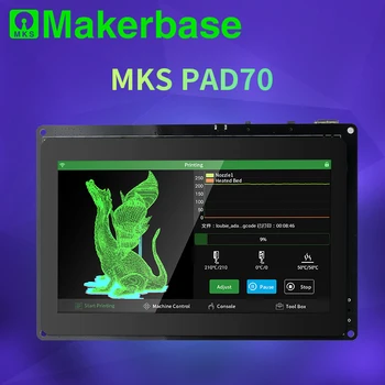 Makerbase MKS Pad7 capacitive smart display 7.0 inch Android Pad 3D printer parts gcode visualizer online slice remote printing
Makerbase MKS Pad7 capacitive smart display 7.0 inch Android Pad 3D printer parts gcode visualizer online slice remote printing