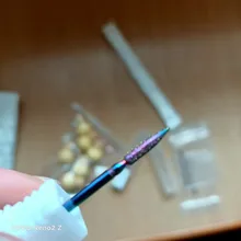 Taladro de uñas con 6 formas de diamante, brocas de corte de cutículas para manicura, limas de uñas, XC01-XC06 de fresado eléctrico