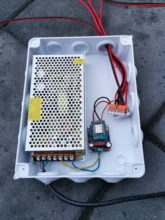 Caja de alimentación impermeable para exteriores, caja de control eléctrico de plástico ABS IP65, bricolaje, carcasa de cable de conexión interior, caja de empalme de Rama