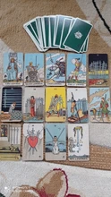 84 unids/set cartas del Tarot sin fronteras Smith juego de mesa de Tarot tarjetas inglés completo portátil amigo fiesta Mesa tarjetas de Juego de 4P