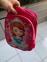 Mochila escolar de Disney para niños, guardería, Sofía, Princesa, dibujos animados, bonita