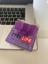 Cyelife-Juego de dardos de punta suave profesional, 14g, con colas unidos, para diana electrónica