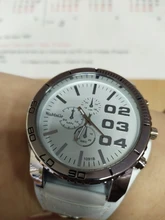 Reloj de negocios para mujer, elegante, informal, con esfera grande, marrón, blanco, de cuarzo, 2021