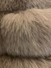 Abrigo de piel auténtica para 100%, chaqueta de piel Natural para mujer, piel de zorro de abrigo, chaleco de piel de alta calidad, envío gratis lujosa de moda