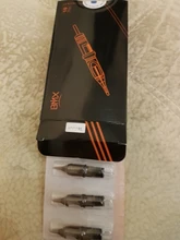 Biomaser-Cartucho para tatuar, agujas para delinear, maquillaje para ceja, pluma de tatuaje, suministros 1/3/5/9/11/13/15RL, 10 Uds.