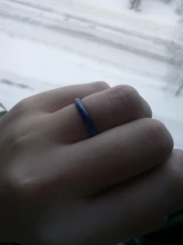 Anillos de cerámica finos para mujer, 3mm, azul, rosa, negro y blanco, joyería minimalista Simple, liso, brillante, talla 6 7 8 9, No se destiñe