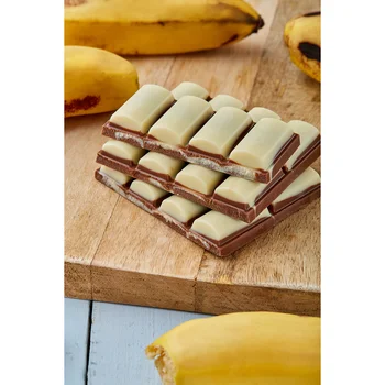 Chocolate milk banana raw organic natural lactose free sugar tile 100 grams 
Chocolate milk banana raw organic natural lactose free sugar tile 100 grams