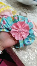 Gorros de flores plegables con perlas para bebés, turbante estampado elástico, accesorios para recién nacidos, accesorios para fotos