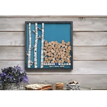 Personalize Blue Wood Rustic Wedding Guest Book Tree of Hearts Wedding Bridal shower Guestbook Tree of Life Wedding Gift
Personalize Blue Wood Rustic Wedding Guest Book Tree of Hearts Wedding Bridal shower Guestbook Tree of Life Wedding Gift