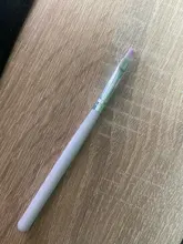 Pintura en Gel UV para manicura, lápiz para dibujar y esculpir uñas artísticas, lápiz para dibujar pétalos de media luna, mango corto, herramientas de manicura para salón DIY, 1 Uds.