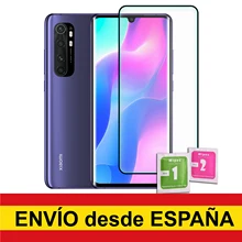 Protecteur d'écran en verre trempé pour XIAOMI MI NOTE 10/NOTE 10 PRO/CC9 PRO, Frontal complet noir, 9H, 0.33mm=