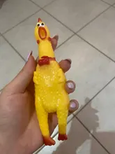 Squeaky Toy Chicken-Toy Rubber Screaming Pets Dog-Chew Funny Qianyi