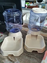 3.8L Gato alimentadores automáticos bol de plástico para perro de la botella de agua de gran capacidad comida dispensador de agua de alimentación para perros y gatos, mascotas producto