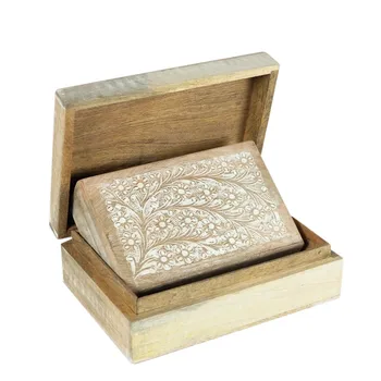 SET 2 wooden boxes branches DECAPE White 25X17X9
SET 2 wooden boxes branches DECAPE White 25X17X9