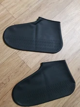 Cubierta de zapatos impermeable de alta elasticidad, cubierta de silicona resistente al desgaste para lluvia, organizadores de zapatos Unisex, Botas de lluvia, días lluviosos