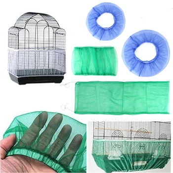 Bird Cage Cover Seed Catcher Birdcage Nylon Mesh Net Cover Skirt Guard Mesh Parrot Bird Cage Net
Bird Cage Cover Seed Catcher Birdcage Nylon Mesh Net Cover Skirt Guard Mesh Parrot Bird Cage Net