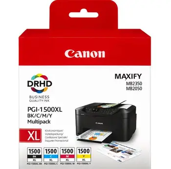 Canon Ink/PGI-1500XL Maxify Value Pack XL Cart 
Canon Ink/PGI-1500XL Maxify Value Pack XL Cart