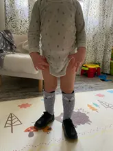 Calcetines de algodón suave infantil con dibujos de zorros, Unisex, para bebé, 1 par