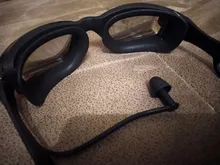 Adluts-Gafas de natación de silicona, con tapones para los oídos y clip para la nariz, electrochapado en negro/gris/azul