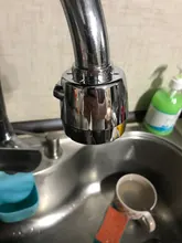 Splash grifo de la boquilla aireador burbujas de agua del rociador de ahorro grifo filtro de dos grifo de modos extensor de BH769952 de plata negro