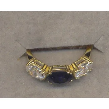 GOLD RING OVAL 8X6 AND TWO OVAL 7X5
GOLD RING OVAL 8X6 AND TWO OVAL 7X5