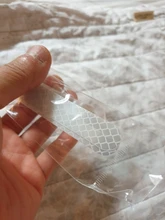 Pegatina para cejas de rueda de puerta de coche, tiras reflectantes de seguridad, cinta de advertencia, 4 Uds.