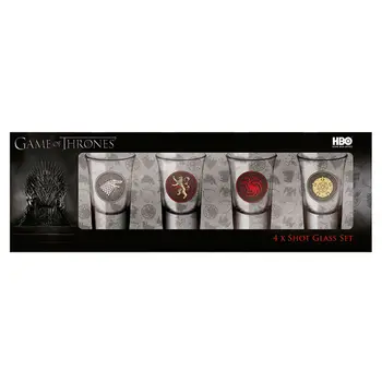 Shot glasses Game of Thrones 
Shot glasses Game of Thrones