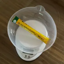 Báscula de cocina de 5KG/1G, balanza electrónica LCD adecuada para cocina doméstica