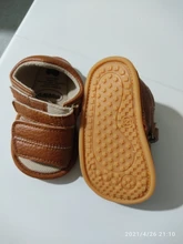 Bobora-sandalias de verano para bebé, Chico, niño y niña, zapatos de cuna de suela blanda de cuero para recién nacido