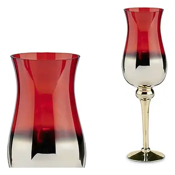 Candleholder Red Crystal Gold (13 x 45 x 13 cm)
Candleholder Red Crystal Gold (13 x 45 x 13 cm)