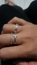 Anillos de hojas de plata de ley 925 estilo bohemio para mujer, bisutería femenina, ajustable, venta al por mayor
