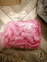 Cubierta desechable para la oreja, protección para la oreja, tinte para el cabello, gorro de protección, accesorios de estilismo de Color, paquete de 100 unidades