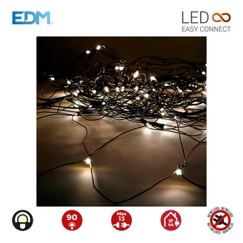 CURTAIN NETWORK EASY-CONNECT 2X1,5M 90 LEDS WARM WHITE 30V (INDOOR and OUTDOOR use) EDM OUTRIGHT 1,62W
CURTAIN NETWORK EASY-CONNECT 2X1,5M 90 LEDS WARM WHITE 30V (INDOOR and OUTDOOR use) EDM OUTRIGHT 1,62W