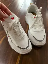 Zapatos de diseñador para mujer, zapatillas blancas de cuero con plataforma gruesa, calzado deportivo informal, novedad, primavera y otoño, 2021