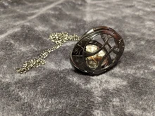 Reloj de bolsillo clásico para hombre y mujer, pulsera de cuarzo con forma de ojo, Ojos de dragón, collar de Lobo, cadena, regalos colgantes, nuevo