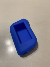 Nuevas llaves de la cubierta A93/A63 LCD de silicona color azul para Starline A93 A63 A96 A66 LCD llavero coche remoto 2 maneras alarma