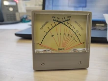 SZ-70 CA Watt Meter estacionario de la relación de ondas de Radio VU Forwad 10W refleja 2W Panel doble HF