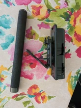 Funda Universal de bastón de rotación de 360 grados, funda de soporte negro, Kit de supervivencia de seguridad para exteriores, herramienta EDC, nuevo