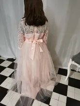 Vestido de verano para niñas adolescentes, ropa de fiesta de princesa elegante, tul largo, vestidos de Ceremonia de boda de encaje