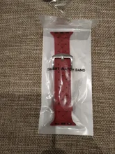 Correa de silicona para Apple watch 6, 44mm, 40mm, serie 5, 4, 3, 2 SE, accesorios, correa de Patrón de tejido, pulsera iWatch de 42mm y 38mm