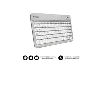 Subblim Bluetooth Keyboard Smart Bt Keyboard Silver