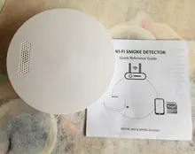 Detector de humo WIFI para el hogar, sistema de alarma de fuego de seguridad para el hogar, con aprobación CE diseño fino, Smart Life APP, Rauchmelder