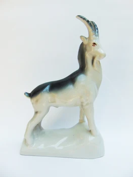 Mountain Goat, 23 cm. Porcelain, painting, Polonsky factory of artistic ceramics (Polonne zhk), 1980 s
Mountain Goat, 23 cm. Porcelain, painting, Polonsky factory of artistic ceramics (Polonne zhk), 1980 s