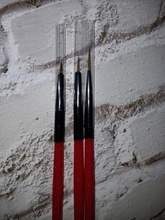 5/7/11mm clavo línea de arte pintura dibujo Flowder detallando delgada de Sripe red Pen manicura bricolaje herramientas 3 unids/set