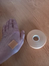 Cinta de yeso de goma multifuncional, Kits de primeros auxilios, envoltura elástica autoadhesiva, antidesgaste, almohadilla impermeable para el pie del talón, 1 rollo